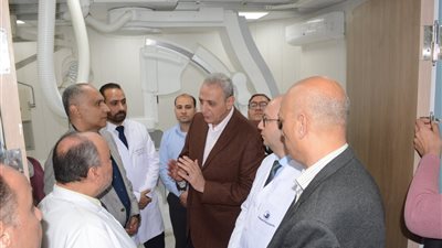 محافظ الغربية يتفقد مستشفى طنطا العام الجديد تمهيدا لتشغيله