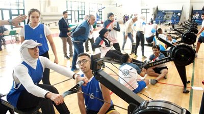 ختام بطولة التجديف داخل الصالات (الأرجوميتر) وتكريم الأبطال بحضور شريف القماطي