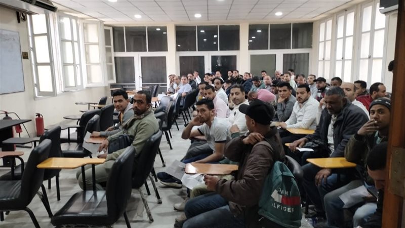 إختبارات العمال المصريين