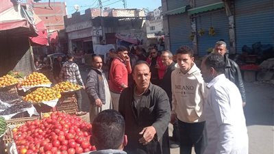 رفع 60 حالة اشغال خلال حملة لإزالة الاشغالات بمدينة أبو المطامير
