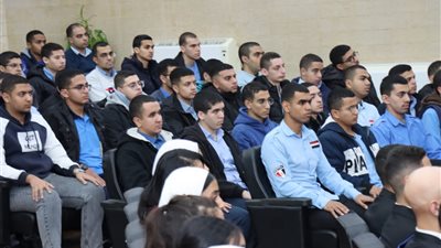 محاضرة تثقيفية بكلية التمريض بجامعة الإسكندرية حول التحديات الإقليمية