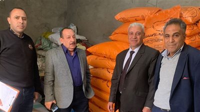 تموين الشرقية يضبط 33 طن دواجن فاسدة و15 طن سماد مدعوم 