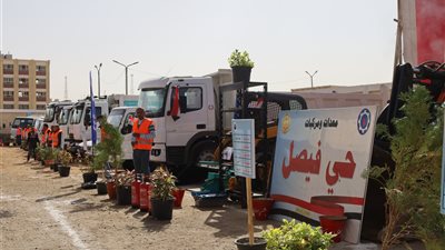 محافظ السويس يتفقد اصطفاف معدات حي فيصل ويشدد على صيانتها وتحسين الخدمات