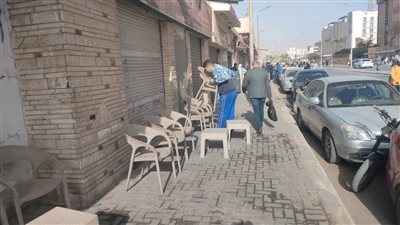 استمرار حملات رفع الاشغالات وتطوير منظومة الانارة بنطاق حي السويس