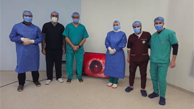 المجمع الطبي بالسويس ينجح في إجراء جراحة شبكية وجفن دقيقة ومعقدة