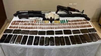 مصرع 4 عناصر شديدة الخطورة وضبط مخدرات بـ77 مليون جنيه بـ3 محافظات