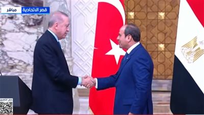 السيسي: أكدنا على رفع حجم التبادل التجاري بين مصر وتركيا لـ15 مليار دولار