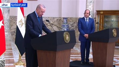 أردوغان: تعزيز العلاقات بين مصر وتركيا انعكس على قطاع السياحة بشكل كبير