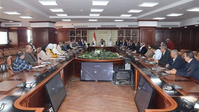 نائب محافظ بنى سويف يتابع تطوير منظومة تعبئة وتنمية الموارد الذاتية