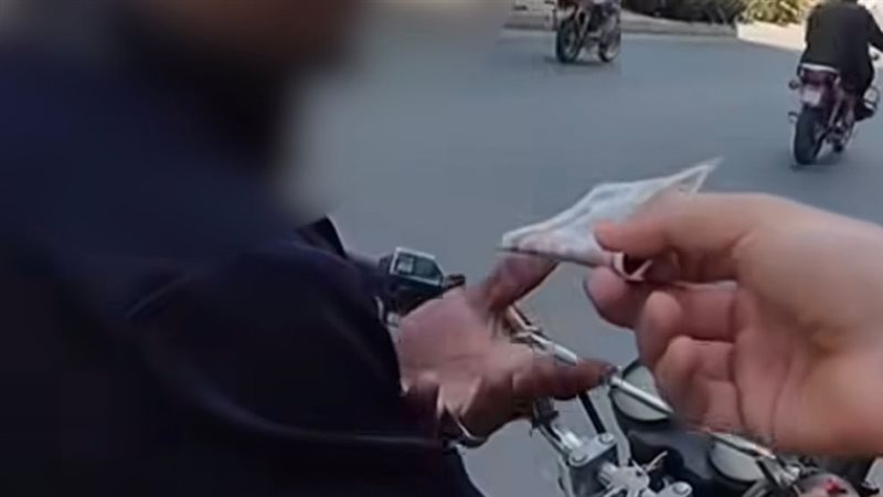 من مقطع الفيديو المتداول