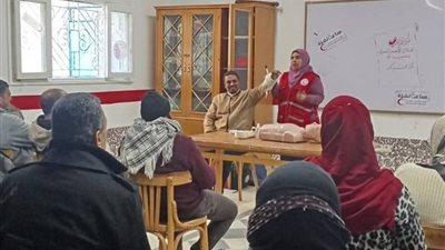 تنفيذ برامج تدريبية مكثفة للاسعافات الأولية لموظفي محافظة دمياط