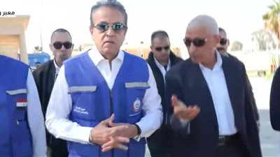 وزير الصحة: عملنا على تقديم مزيد من المساعدات الإغاثية والطبية لأطفال غزة