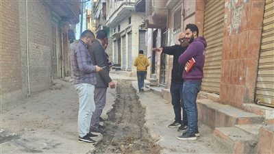 محافظ دمياط يتابع أعمال رد الشىء لأصله بعدة مناطق بالمحافظة