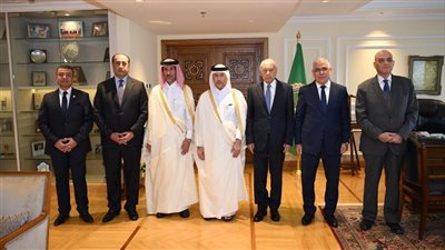 النائب العام المصري ونظيره القطري يزوران الأمين العام لجامعة الدول العربية|صور
