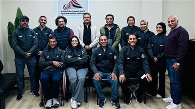 غدا.. منتخب الريشة الطائرة البارالمبي يغادر للمشاركة في بطولة العالم بالبحرين