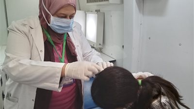 ضمن حياة كريمة.. تقديم 3500 خدمة طبية لأهالي لاجودة بالفشن ببنى سويف 