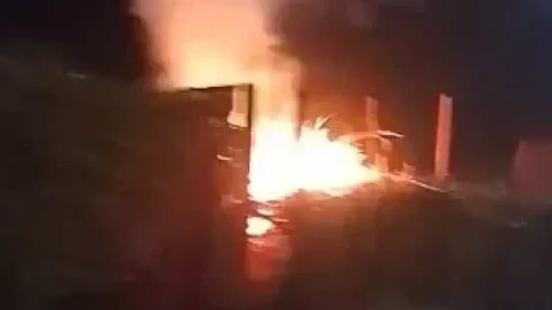 آثار الحريق 