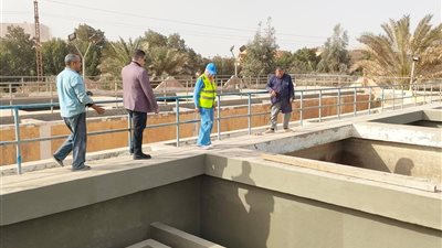 جولات ميدانية لبكيش لمتابعة تشغيل بعض محطات فرع ببا والواسطي وبنى سويف 