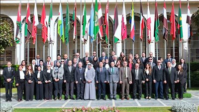 وفد النيابة الإدارية يزور جامعة الدول العربية لتعزيز التعاون وتبادل الخبرات