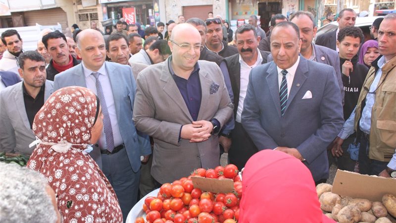 محافظ بنى سويف واللواء