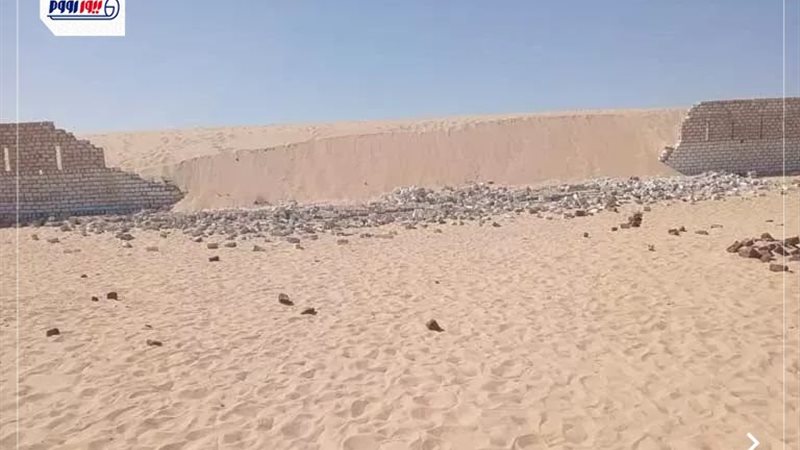 انهيار سور بدير ابو