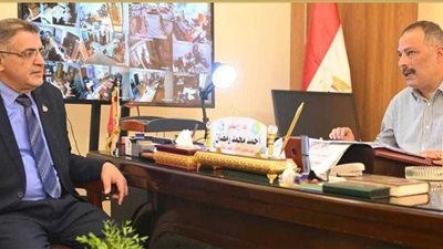 النائب سامي سليم يلتقي رئيس شركة مياه القناة لمتابعة مطالب المواطنين