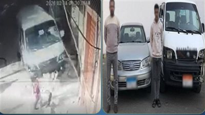 التحقيق مع قائد ميكروباص غير مرخص بعد دهس طفلين في أسيوط