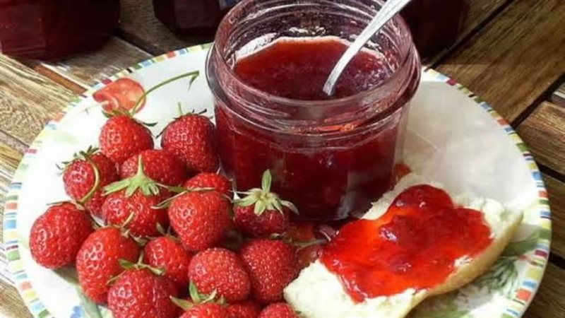 طريقة مربى الفراولة