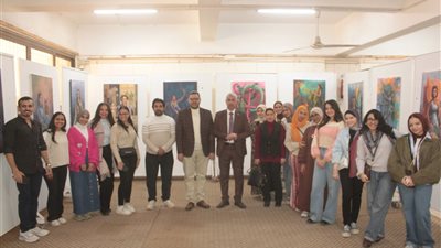 نائب رئيس جامعة أسيوط يفتتح معرض «تجربة إبداعية 3» لطلاب كلية الفنون الجميلة