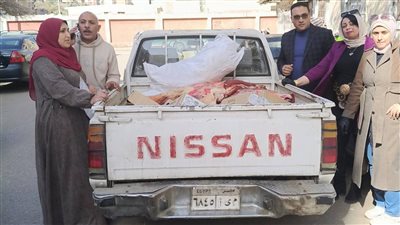 ضبط 400 كجم لحوم فاسدة ضمن حملة مكبرة على الأسواق في المنوفية
