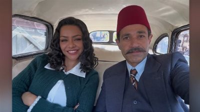 أسماء أبو اليزيد تنشر صورا من كواليس مسلسل النص الجزء الثاني
