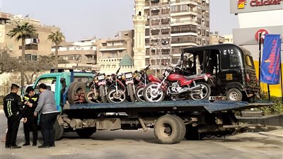 ضبط 205 مخالفة خلال 24 ساعة ومصادرة المركبات المخالفة بالغربية