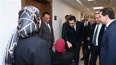 جولة تفقدية .. جوهر نبيل وزير الشباب والرياضة : أعتز بثقة القيادة السياسية