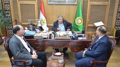 محافظ الدقهلية يستقبل وكيل وزارة الري الجديد ويؤكد دعم منظومة العمل