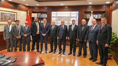النائب العام يستقبل وفد النيابة العامة الليبية  لدعم التعاون بين الجانبين