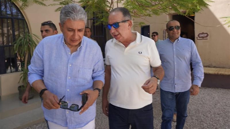 الوزير مع عبدالعال