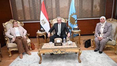 محافظ الغربية يستقبل رئيسة القومي للطفولة والأمومة في مستهل زيارتها للمحافظة