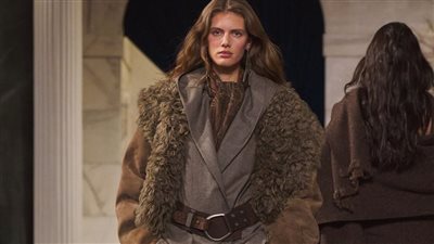 تناغم الألوان وفخامة كلاسيكية في عرض Ralph Lauren 