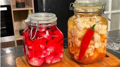 قبل رمضان… حضري مخلل القرنبيط المقرمش بخلطة فلفل حار مميزة