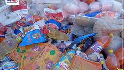 ضبط 545 عبوة سلع غذائية منتهية الصلاحية قبل بيعها للمواطنين بالفيوم 