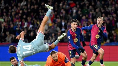 ملخص وأهداف مباراة برشلونة وأتلتيكو مدريد الشوط الأول في كأس إسبانيا 2025-26
