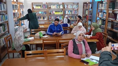 مكتبة مصر العامة بدمياط تواصل نشر الوعي عبر ماراثون القراءة لدعم التعلم