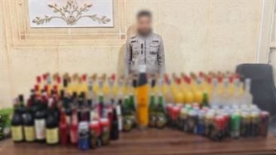  ضبط شخص لقيامه ببيع مشروبات كحولية مغشوشة بالدقهلية    