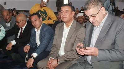 النائب سيد عبد الجليل يشارك في افتتاح المسجد الكبير بعزبة صبري في القصاصين