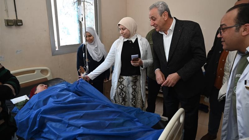 محافظ الغربية مع