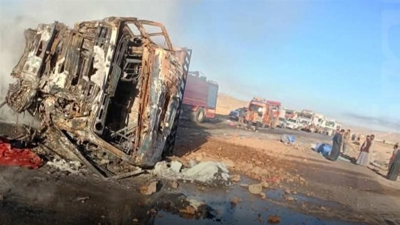 من موقع الحادث 