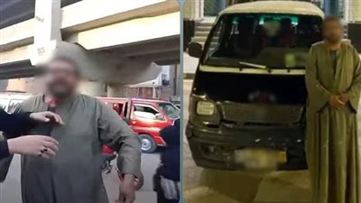 بسبب الخلاف على الأجرة.. سقوط سائق تعدى بالسب على سيدة في الجيزة