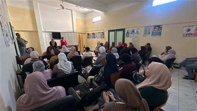 تنفيذ تدريب لفريق الاعلام والتربية السكانية بمديريات دمياط الصحية اليوم