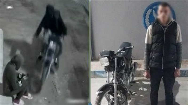 سقوط عنصر جنائي حاول