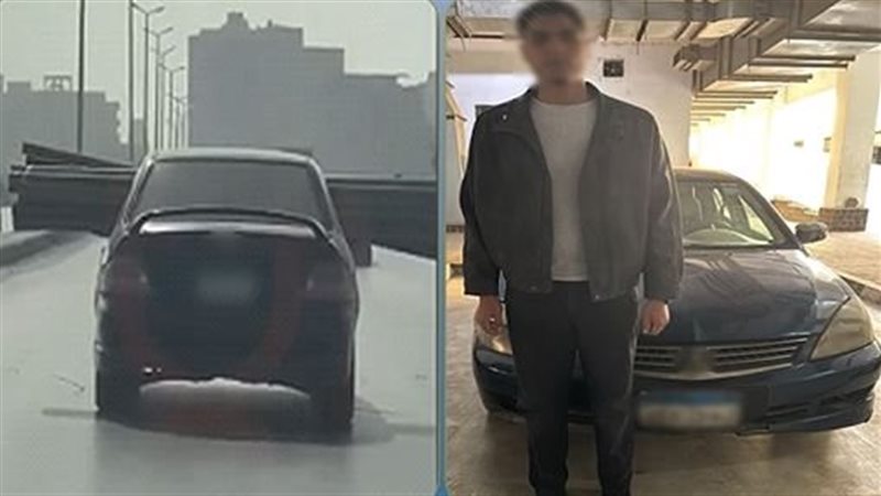 القبض على قائد سيارة